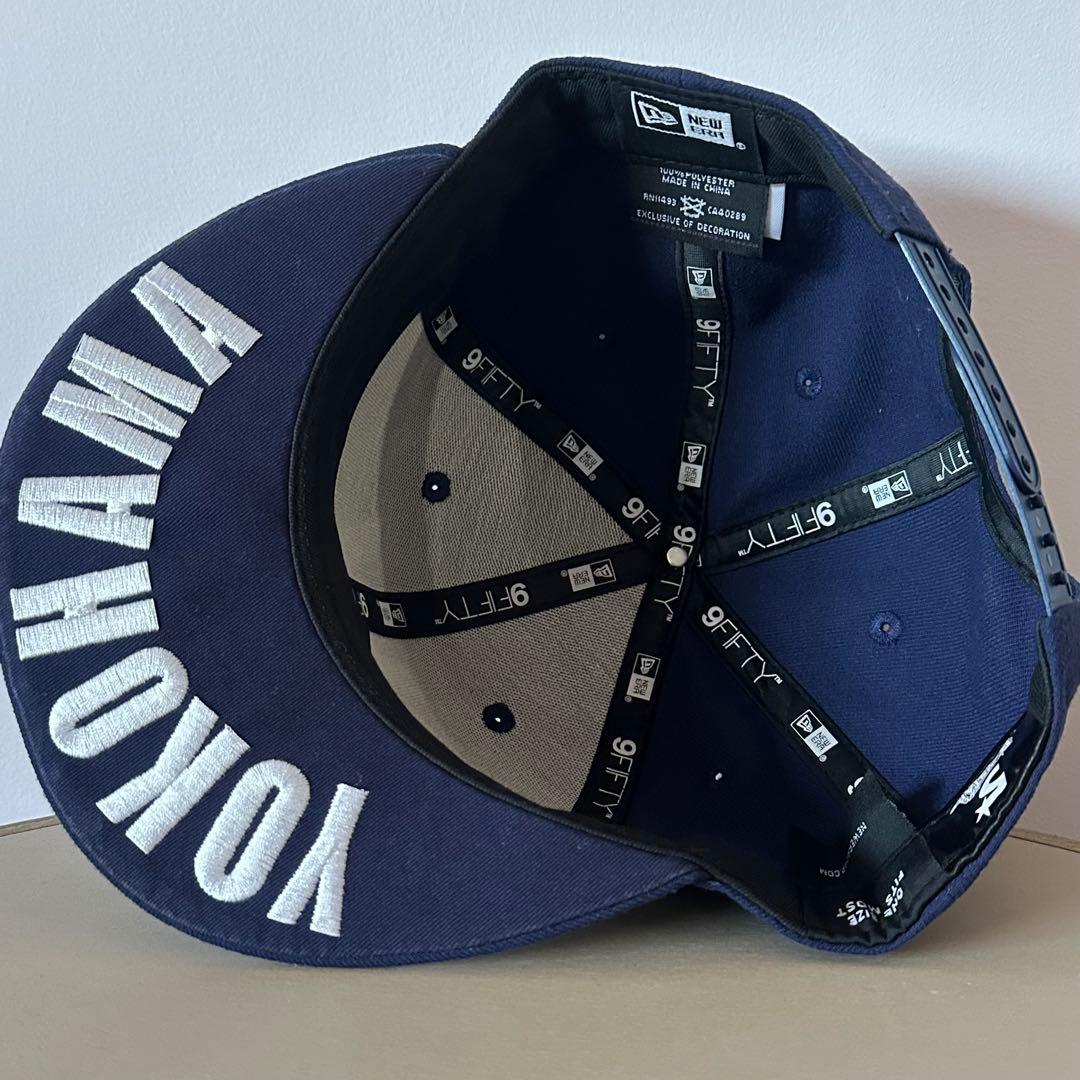 横浜ベイスターズ　NEW ERA　キャップ　大洋ホエールズ　スナップバック　絶版