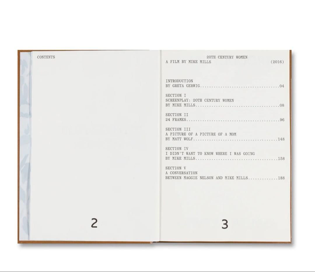 A24 20センチュリー・ウーマン　スクリーンプレイブック