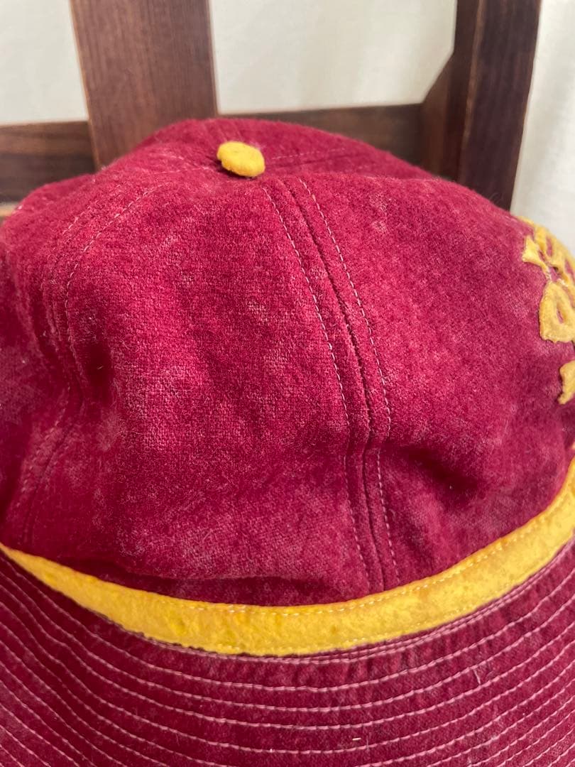 【A.G.SPALDING & BROS 】 30s〜 ウール スポーツハット