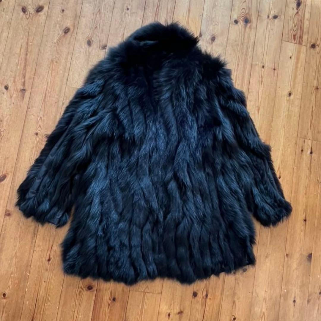 catcallブルーフォックス　ファーコート　軽量