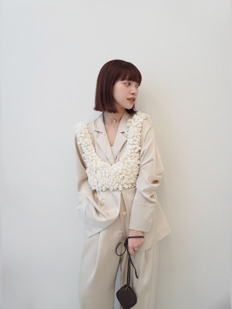 anuke Loop Knit Vest アンヌーク