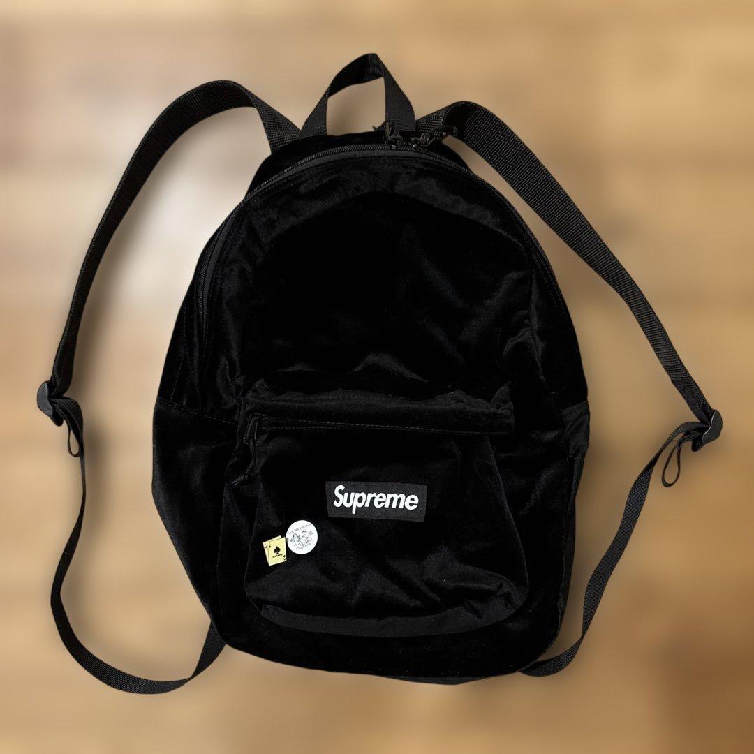 【1週間限定出品】 Supreme Velvet Backpack