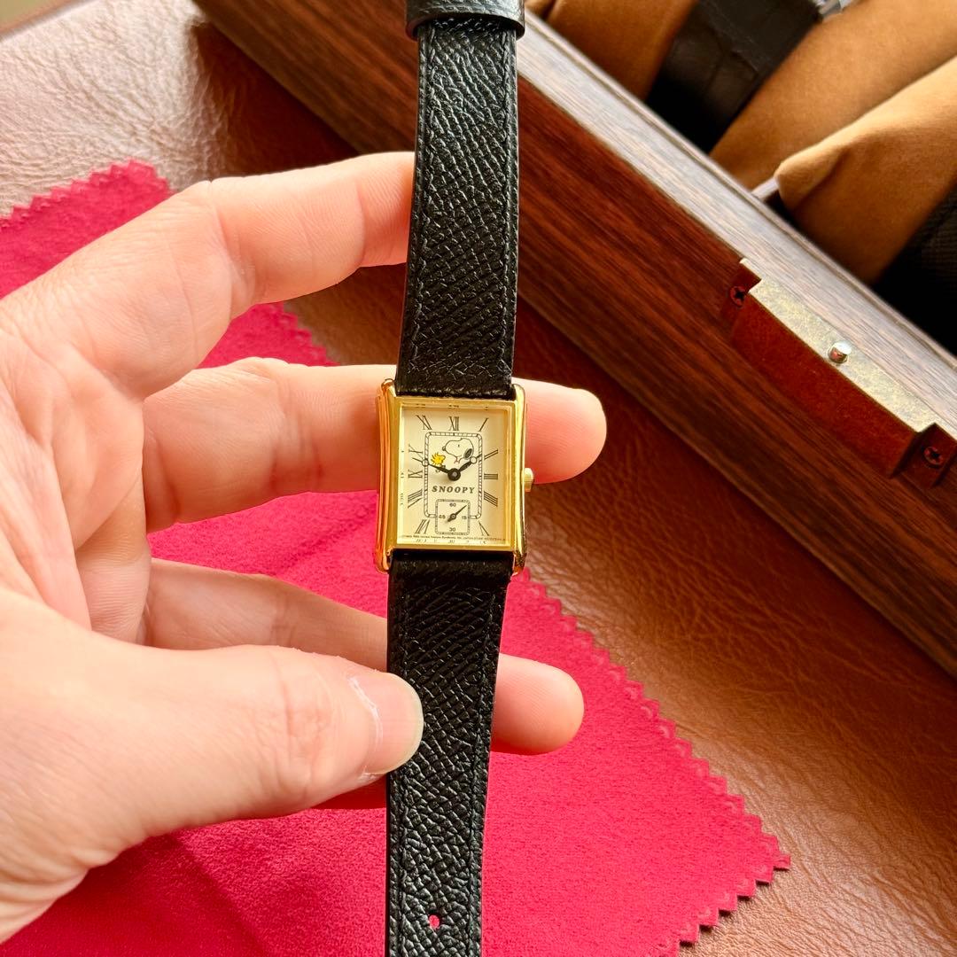 ヴィンテージ VEGA CITIZEN SNOOPY タンク腕時　1994年