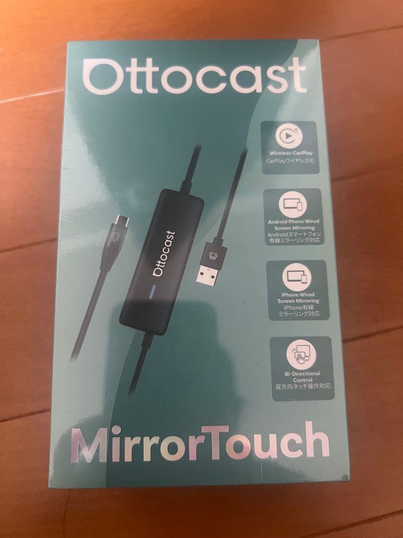 *新品未使用、未開封*Ottocast Mirror Touch 車用アダプター