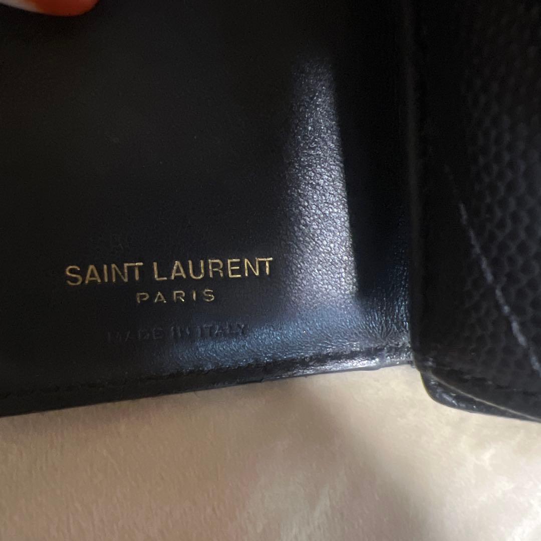 YSL サンローラン 三つ折財布