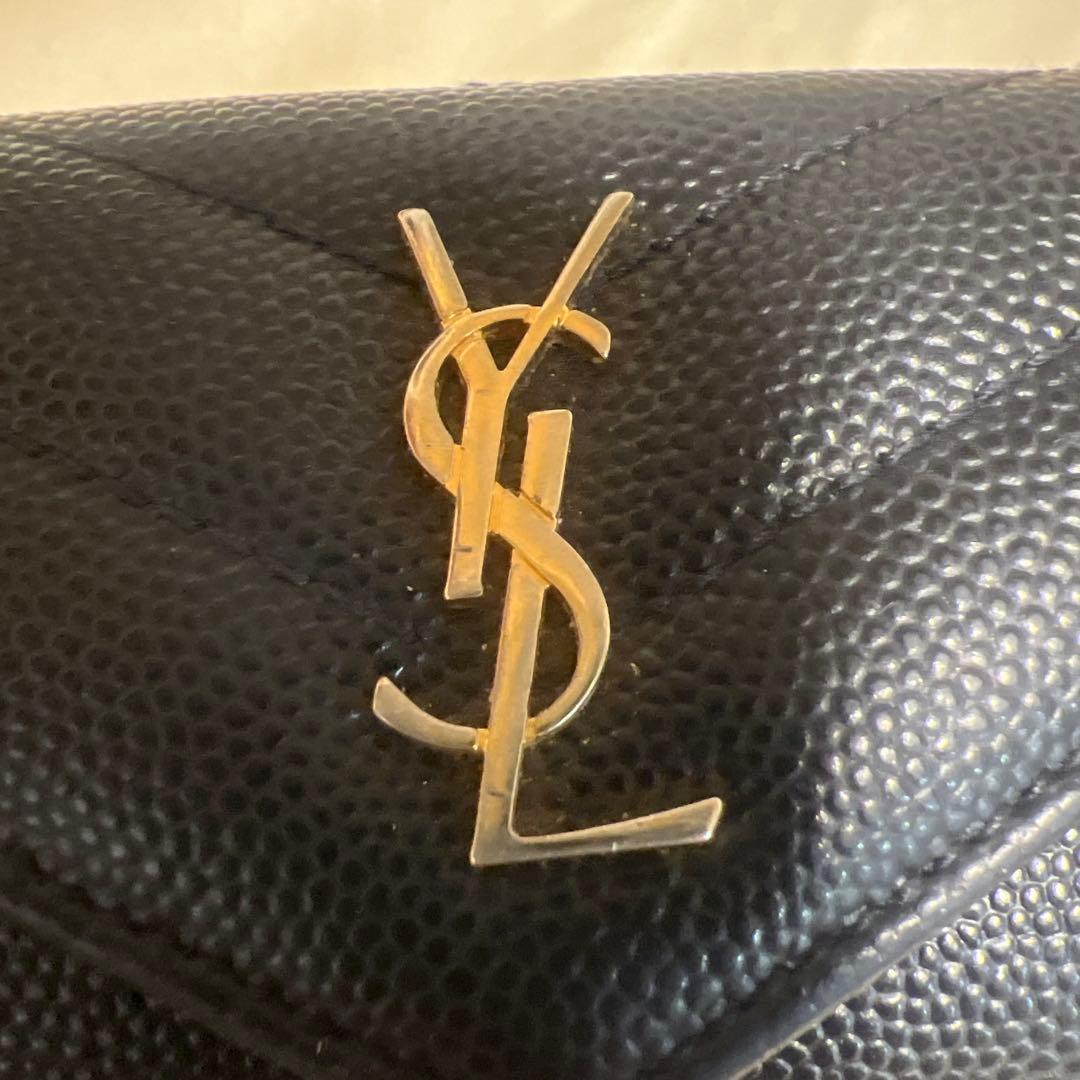 YSL サンローラン 三つ折財布