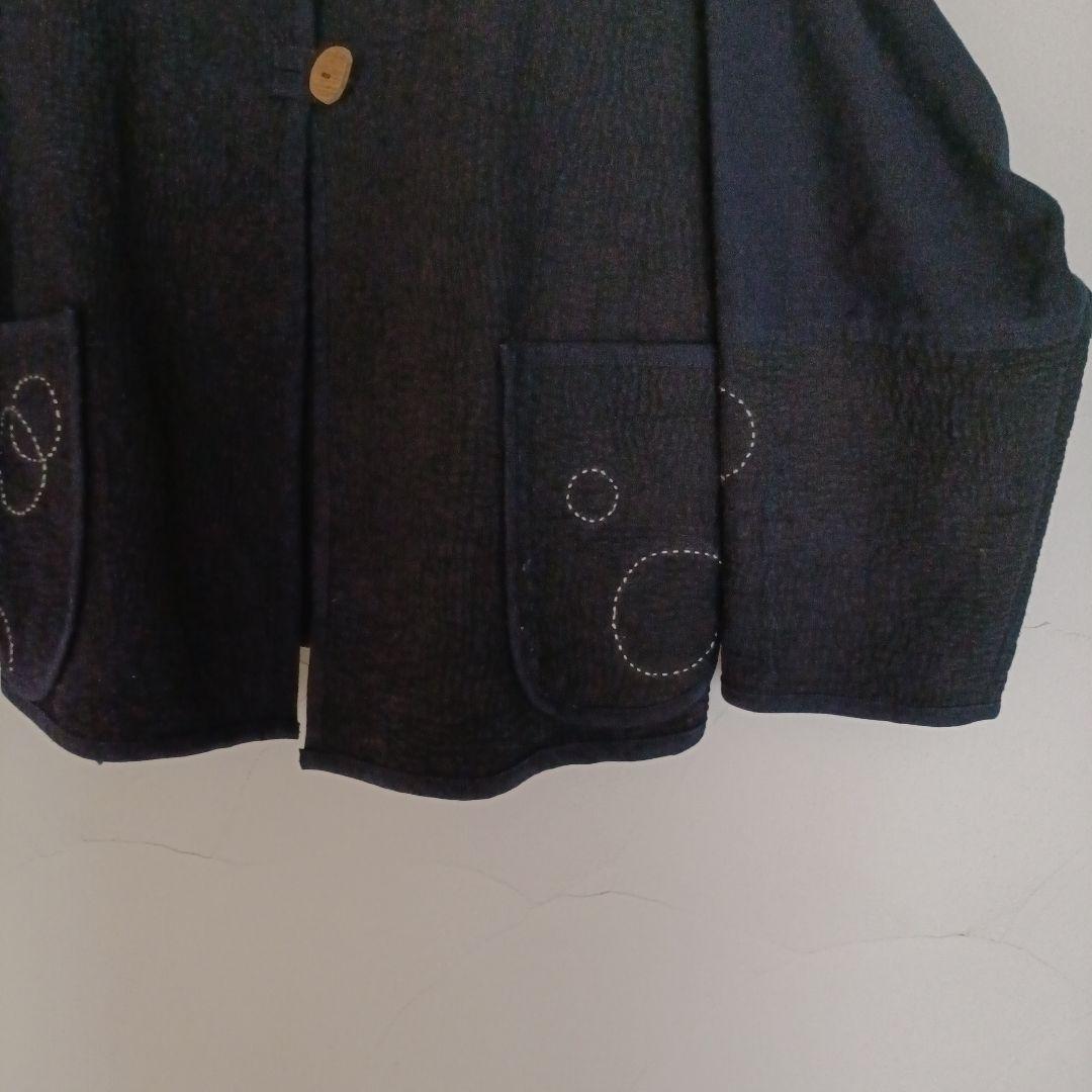 古布総刺し子ジャケット