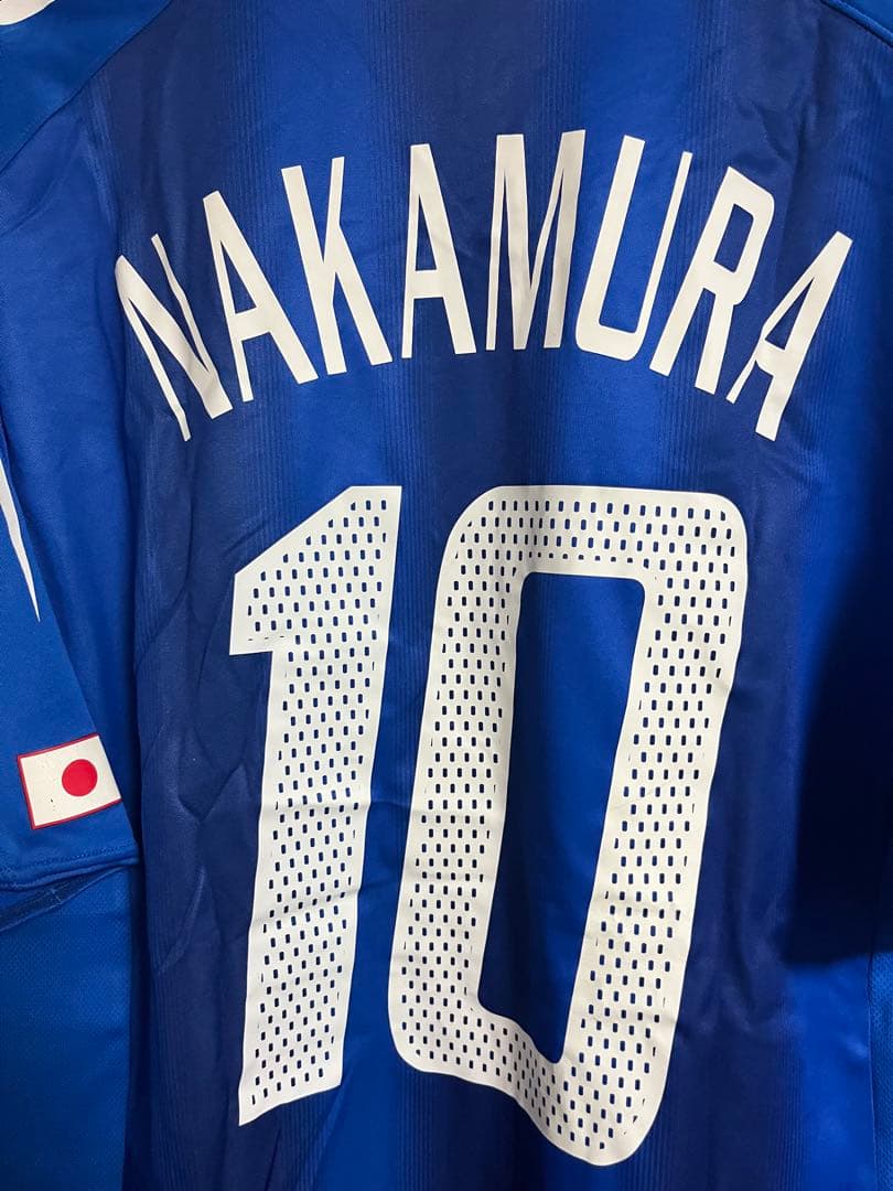 新品　日本代表　ユニフォーム　2004 中村俊輔　XO