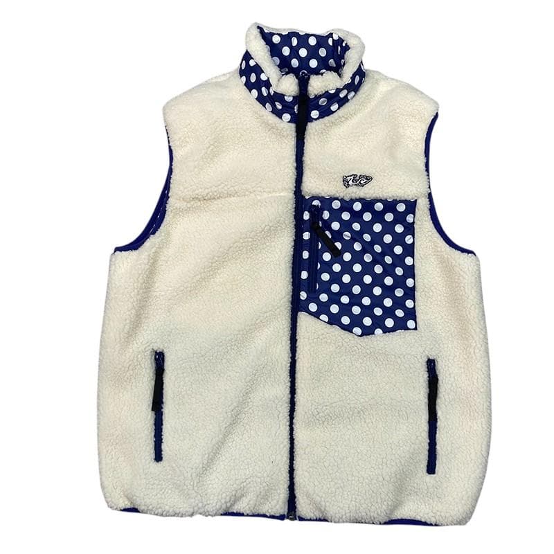 ダンスウィズドラゴン ノースリーブ リバーシブル ボア ダウン ジャケット 2