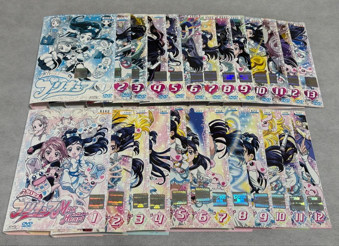 ふたりはプリキュア/ふたりはプリキュアMax Heart DVD 全25巻 全巻