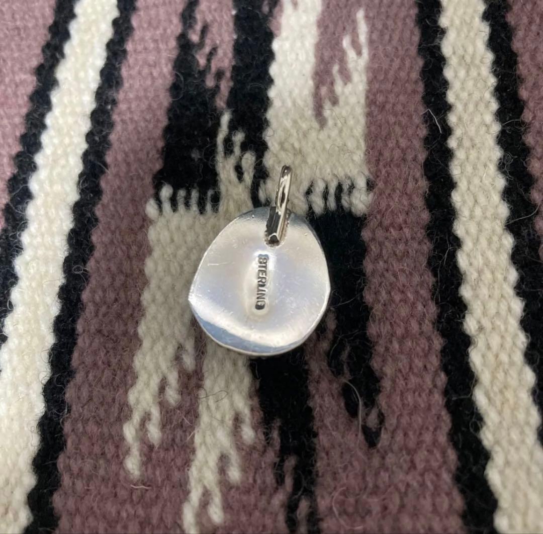 ナバホ　ナチュラルキングマン パイライト ペンダント　トップ