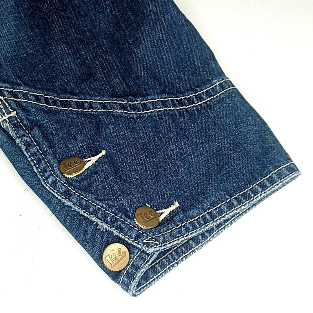 【ハウスマーク★Lサイズ】Lee 91-J　カバーオール　インディゴ ブルー