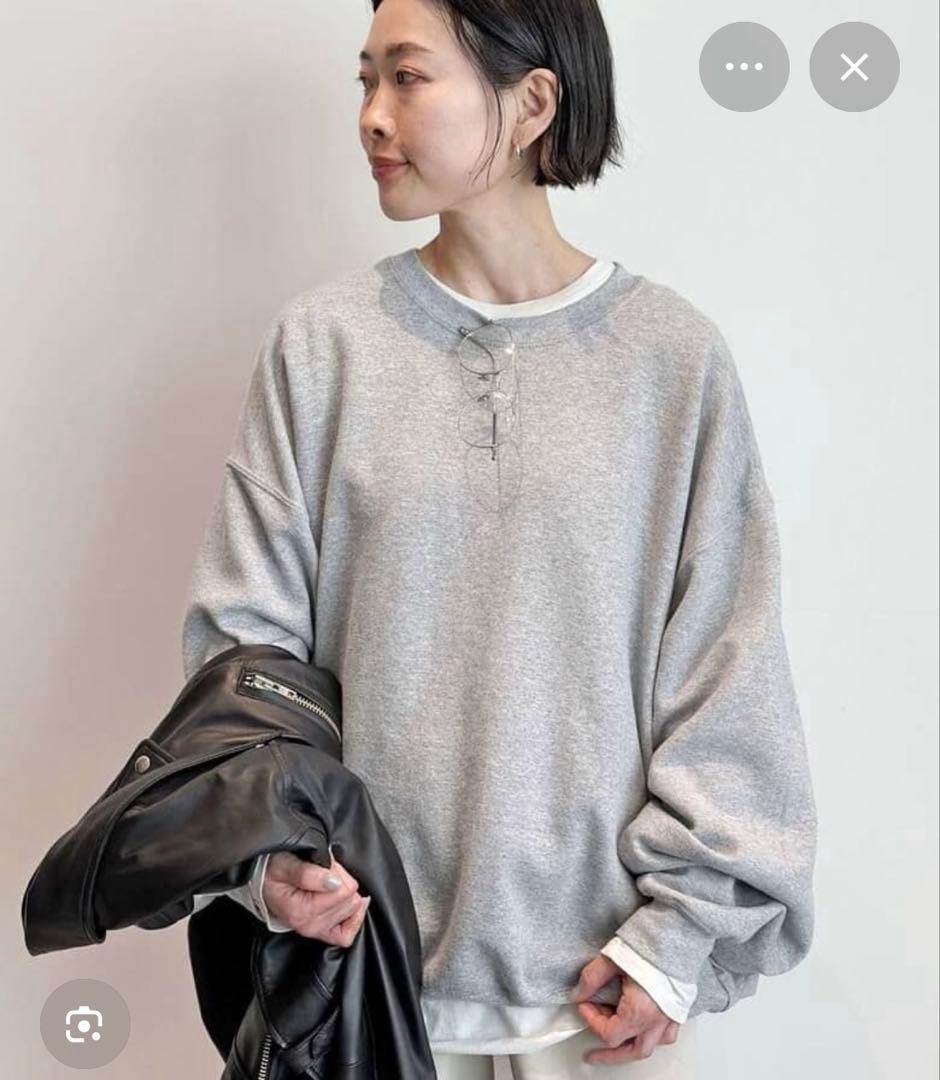 PRE_プレビッグスリーブスウェットプルオーバー