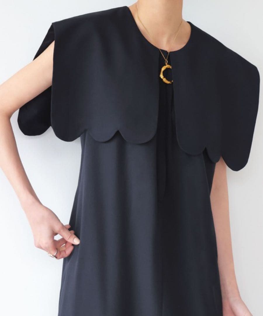 ELFRANK エルフランク オールインワン スカラップ ネイビー