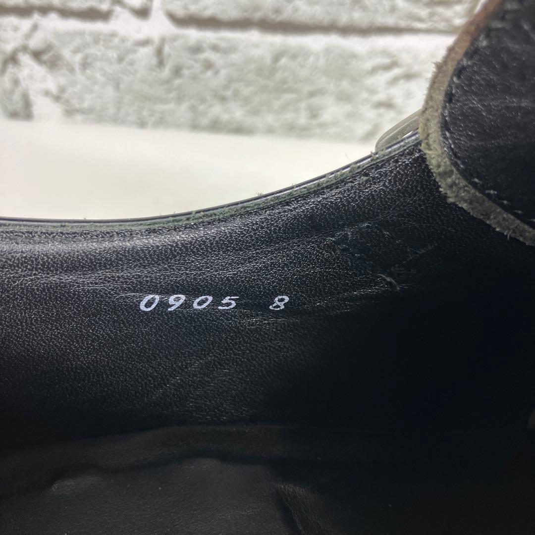 【人気デザイン】KIDS LOVE GAITE ダブルモンク レザー 黒 厚底