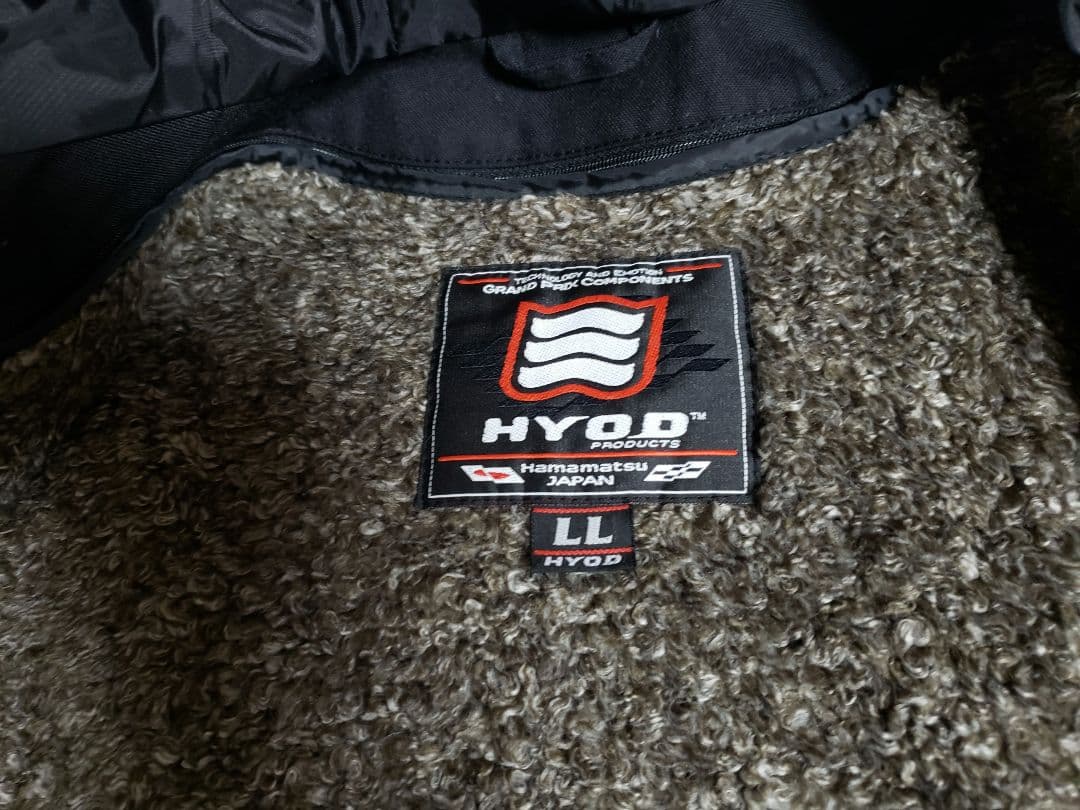 HYOD レザージャケット　LLサイズ　インナーのボア脱着可能