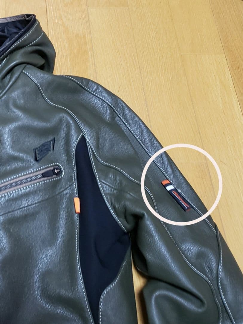 HYOD レザージャケット　LLサイズ　インナーのボア脱着可能