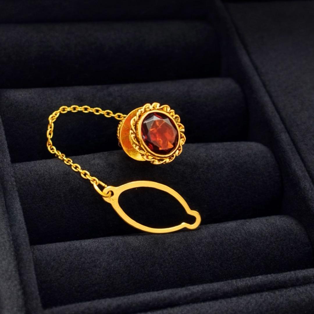 早い者勝ち！ K18 ピンブローチ ピンタック