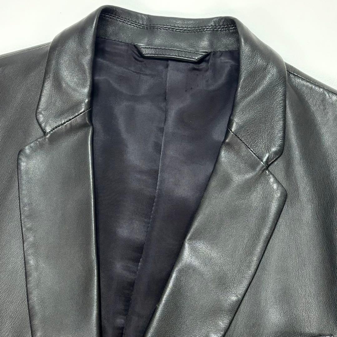美品✨ポールスミス レザー テーラードジャケット ラムレザー 2B