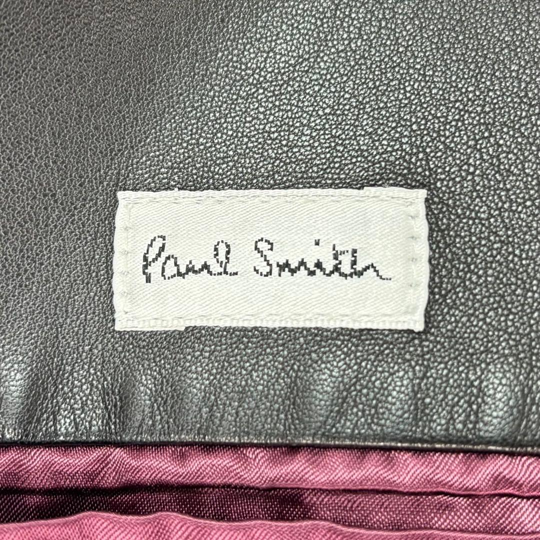 美品✨ポールスミス レザー テーラードジャケット ラムレザー 2B