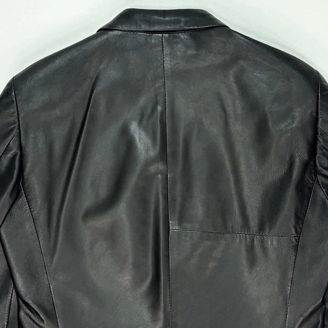 美品✨ポールスミス レザー テーラードジャケット ラムレザー 2B