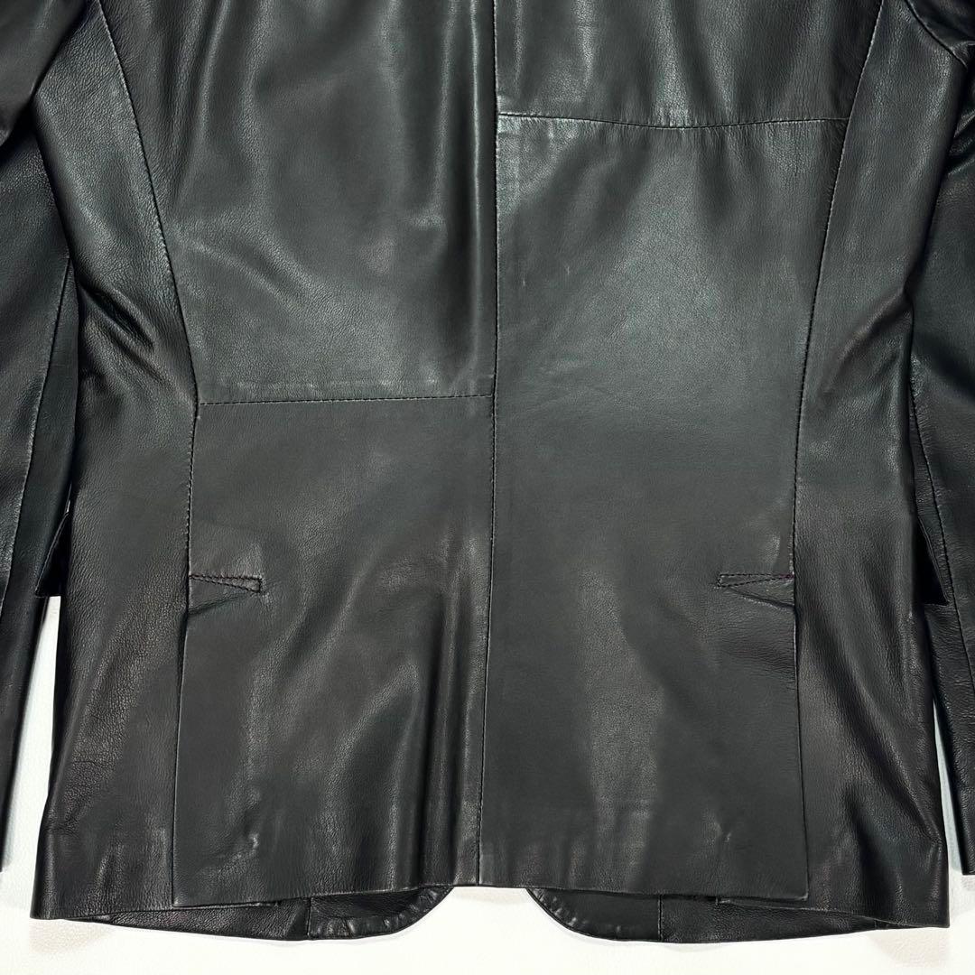 美品✨ポールスミス レザー テーラードジャケット ラムレザー 2B