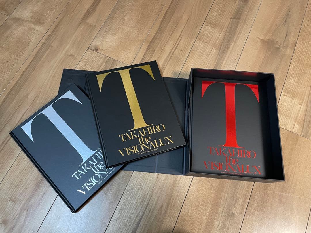 the VISIONALUX(3CD+3DVD+写真集3冊組) TAKAHIRO