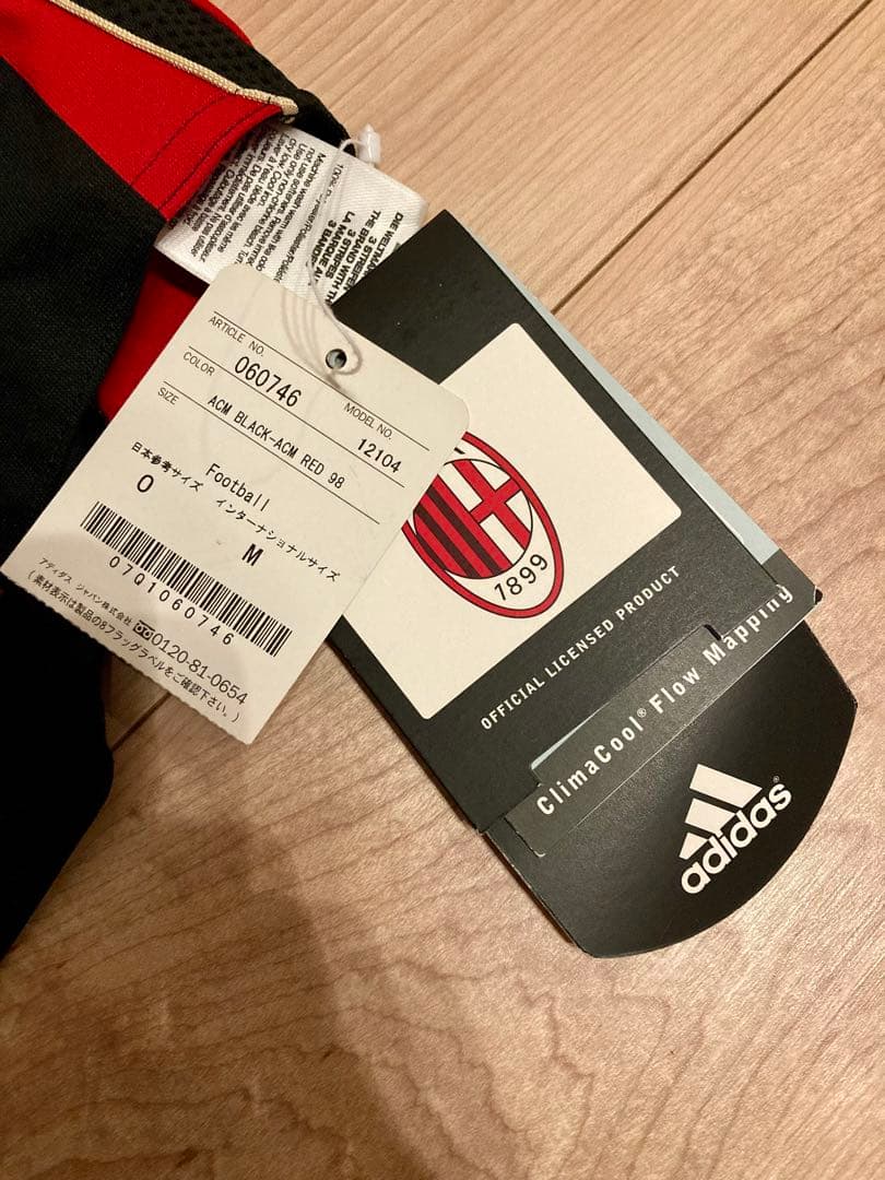 06/07 ACミラン　ユニフォーム　サンプル品　長袖