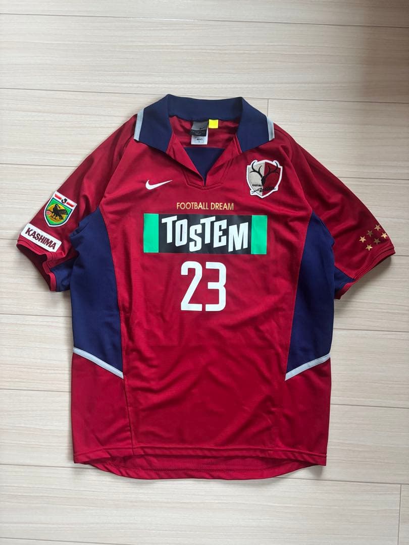 鹿島アントラーズ　ユニフォーム　選手支給　上下　　大谷昌司2002/2003