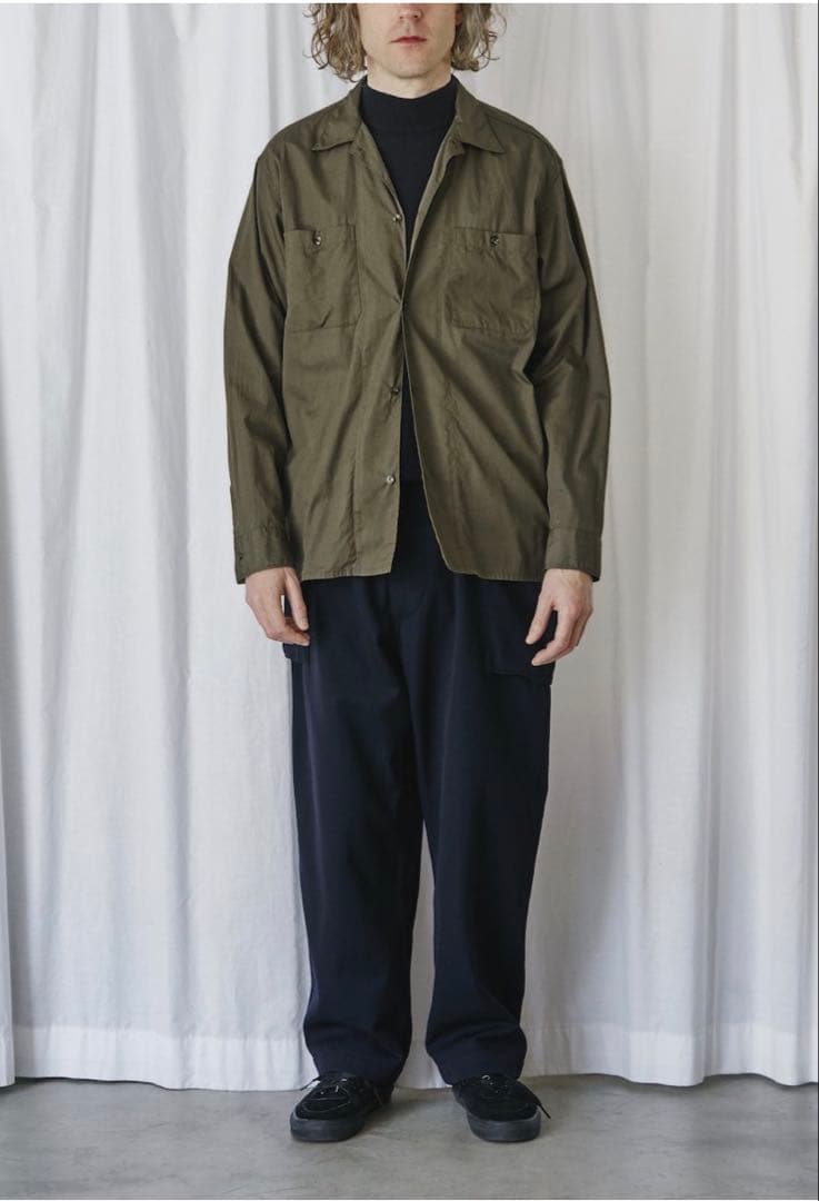 comoli ウールナイロン ミリタリーパンツ サイズ2