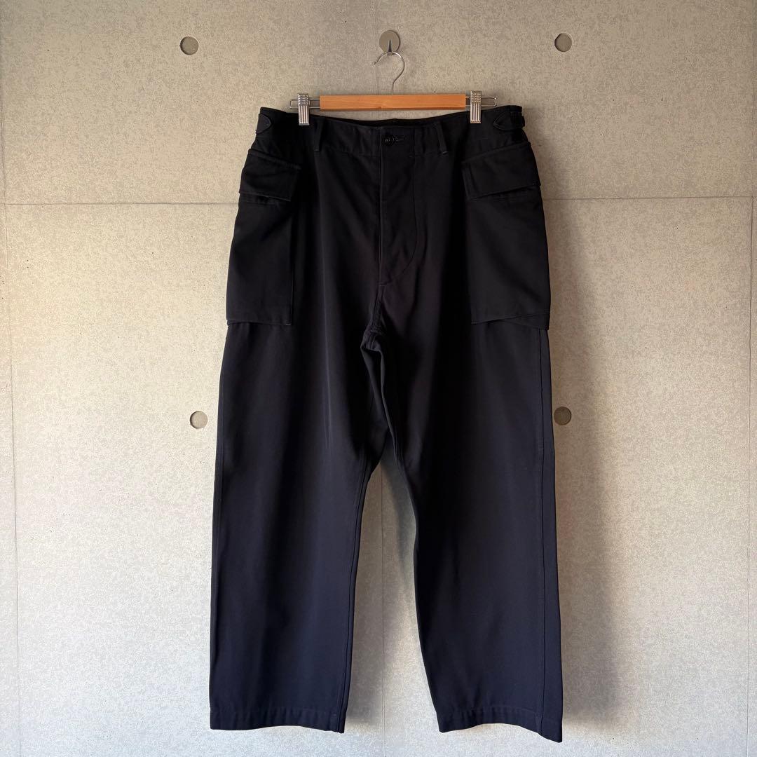 comoli ウールナイロン ミリタリーパンツ サイズ2