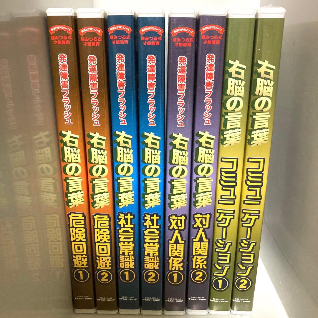 星みつる式　右脳の言葉　DVD 8枚セット