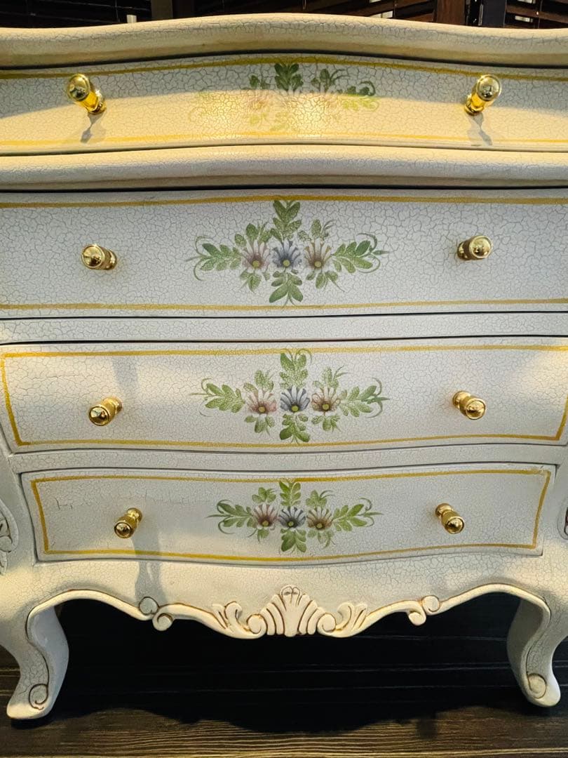 卓上チェスト　アンティーク調ヨーロピアン家具　小物入れ