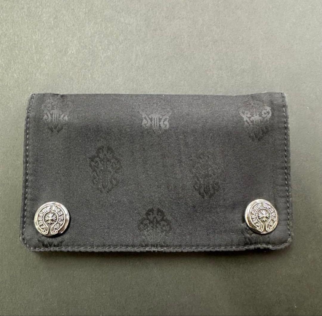 美品！使用少！クロムハーツ ウォレット 1zip ホースシュー シルバー925
