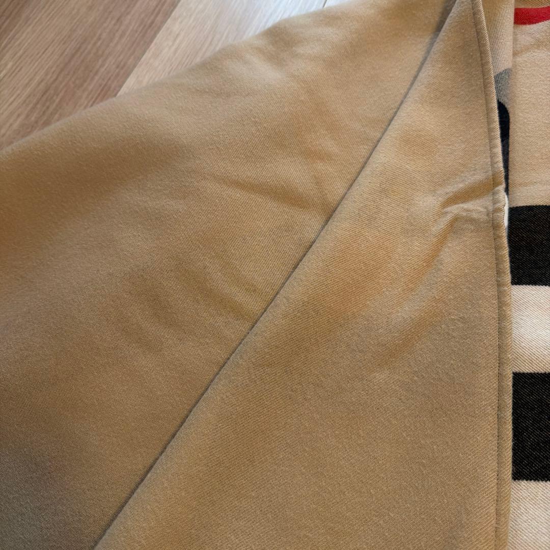 バーバリー リバーシブル ポンチョ