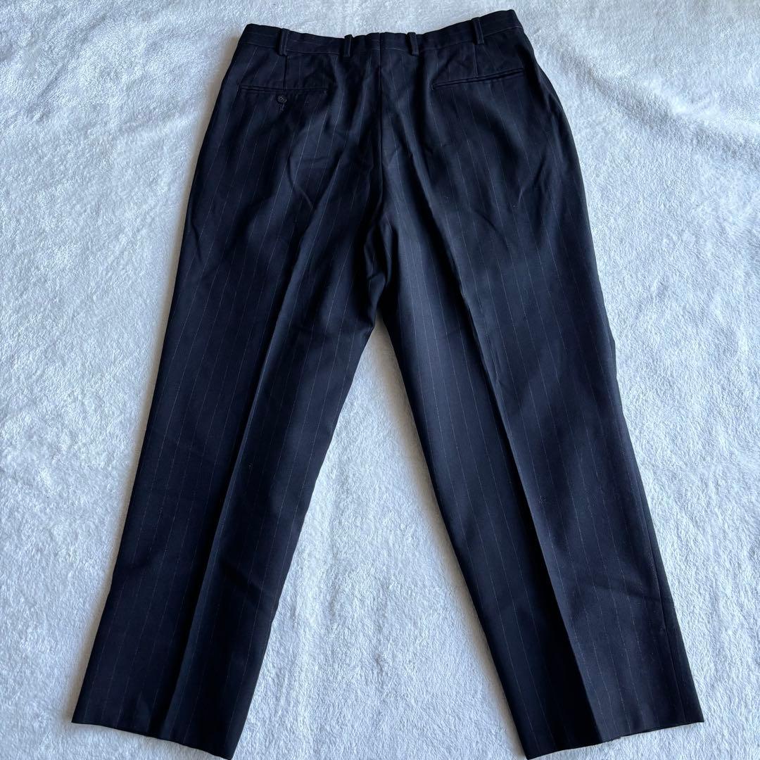 ✨️美品 ブルックスブラザーズ ストライプ スーツ ブラック XL セットアップ