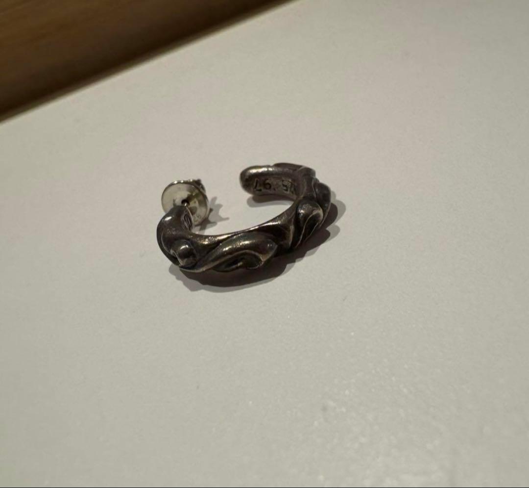 あは　CHROME HEARTS クロムハーツ スクロール フープ