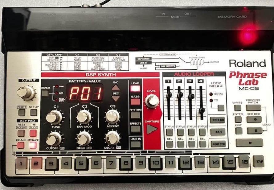 その他 Roland PhraseLab MC-09