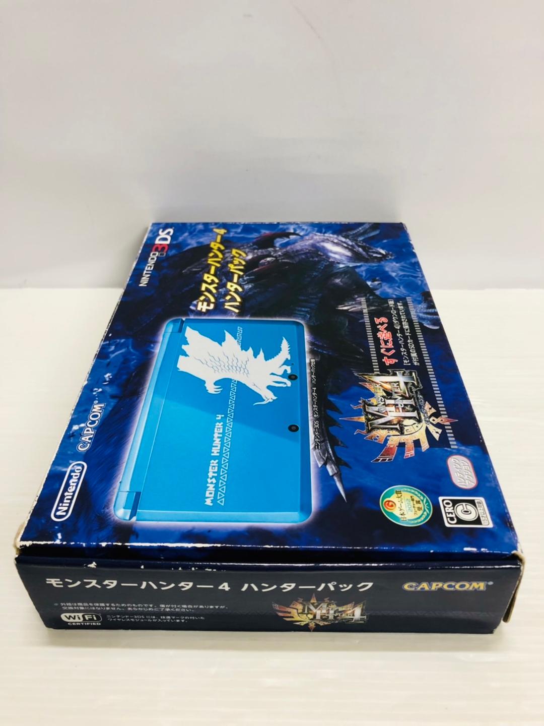 ★未使用品★極美品ニンテンドー3DSモンスターハンター4ハンターパック生産終了