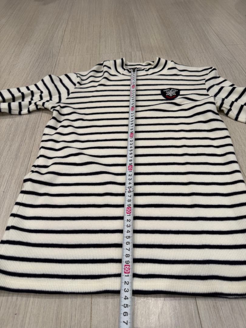 23区 GOLF ボーダー ニット 長袖 メンズ M ゴルフウェア 日本製