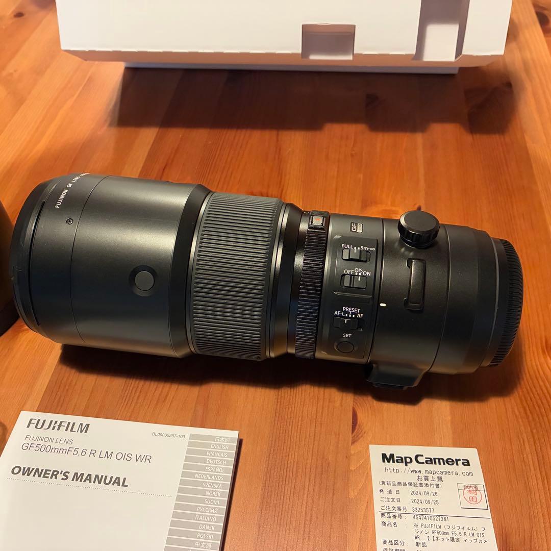 レンズ(単焦点) FUJIFILM GF500mmF5.6 R LM OIS WR
