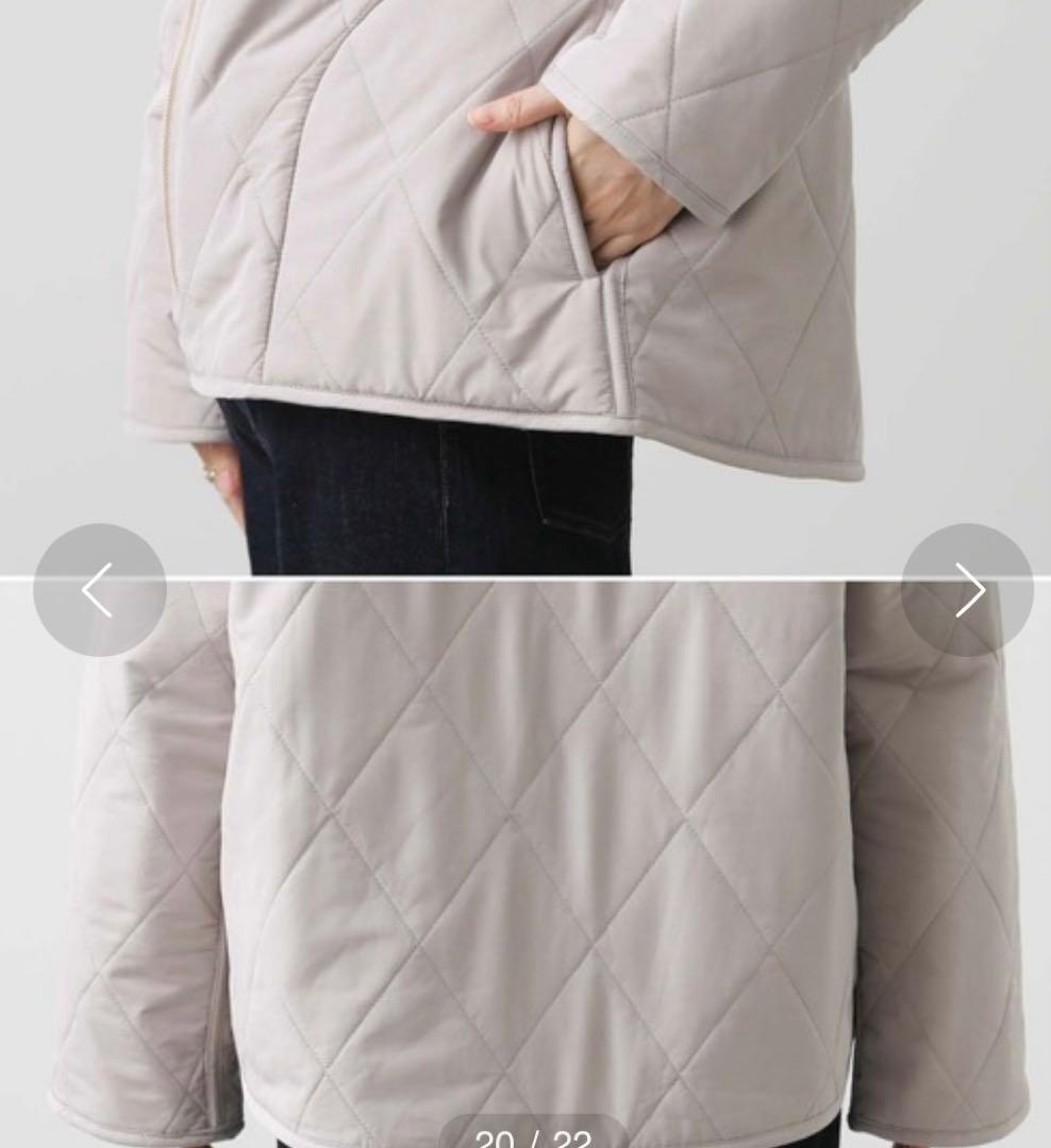 専用⭐︎グレディブリリアン　エコファーキルトリバーシブルジャケット