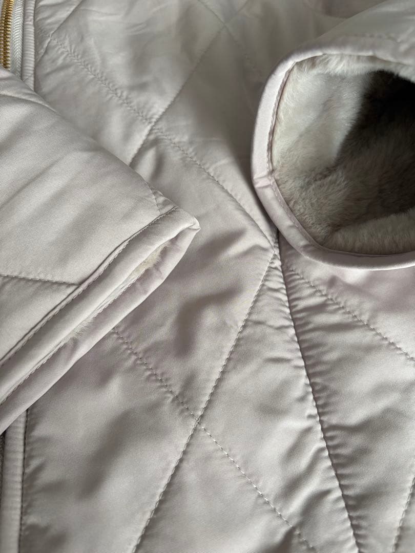 専用⭐︎グレディブリリアン　エコファーキルトリバーシブルジャケット