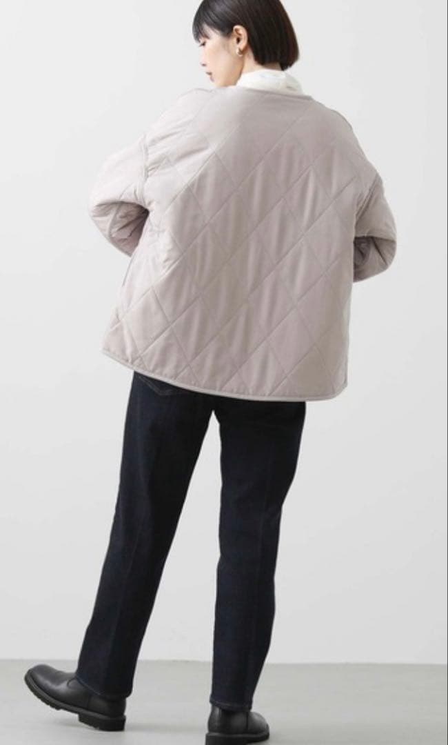 専用⭐︎グレディブリリアン　エコファーキルトリバーシブルジャケット