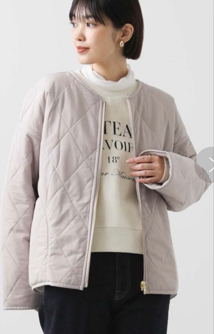 専用⭐︎グレディブリリアン　エコファーキルトリバーシブルジャケット