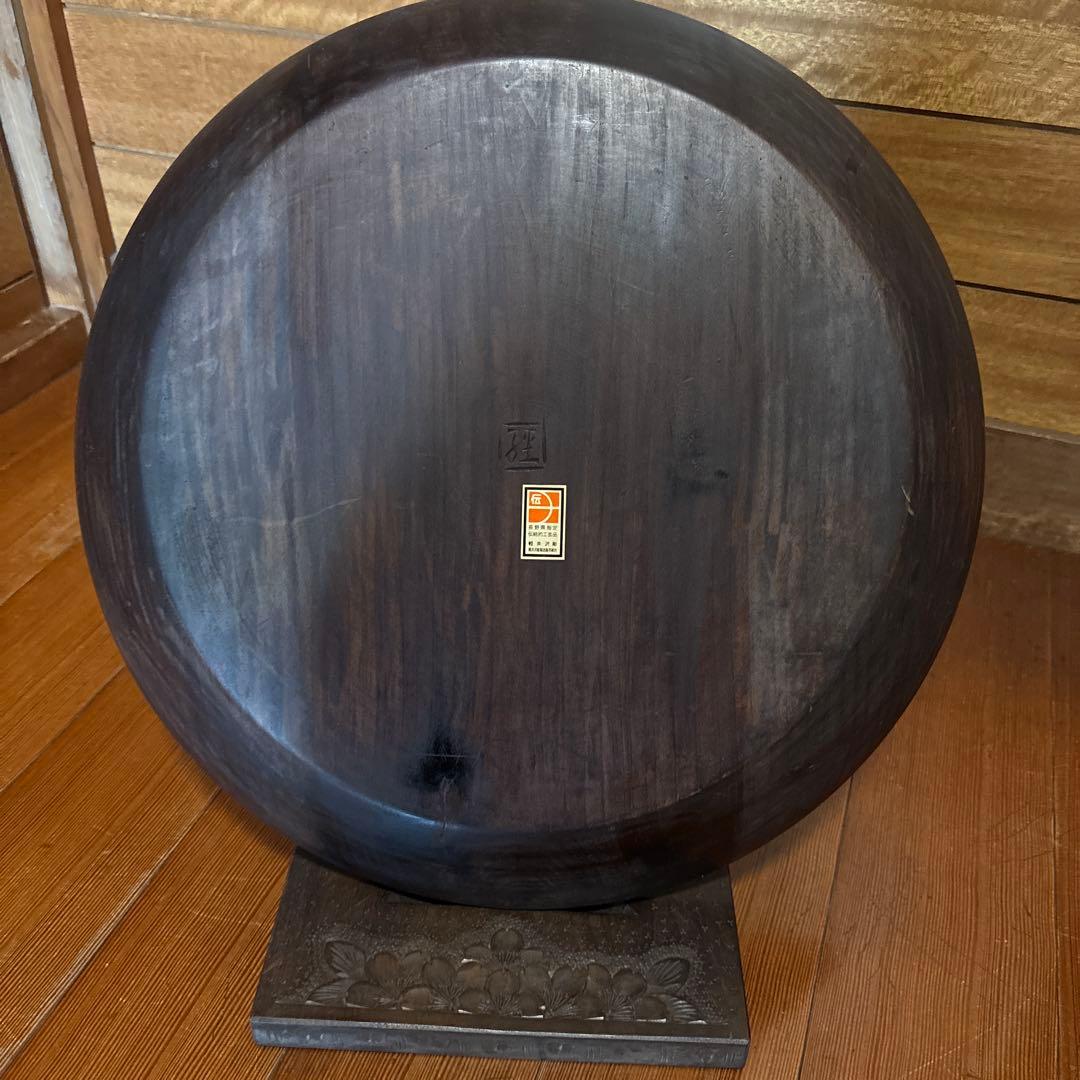 軽井沢彫　飾り盆