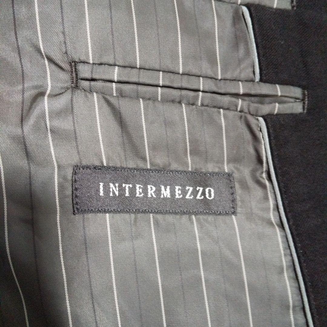 ky276 【未使用】INTERMEZZO テーラードジャケット L 黒