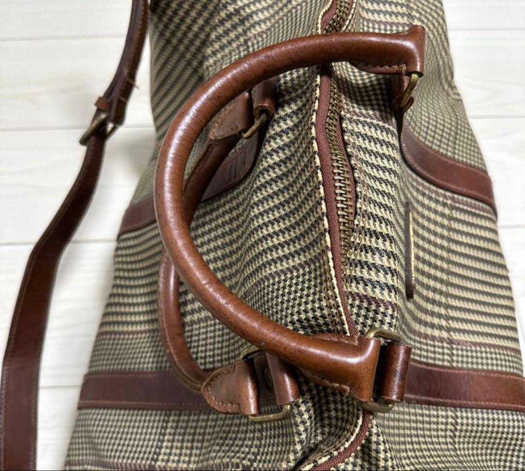 POLO Ralph Lauren レザーボストンバッグ