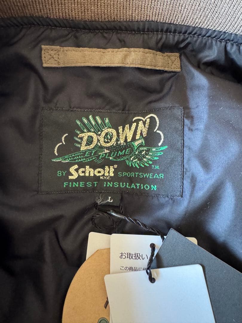 ジャケット・アウター schott ma-1 NANGA