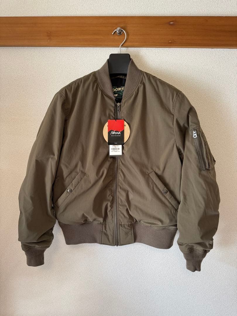 ジャケット・アウター schott ma-1 NANGA